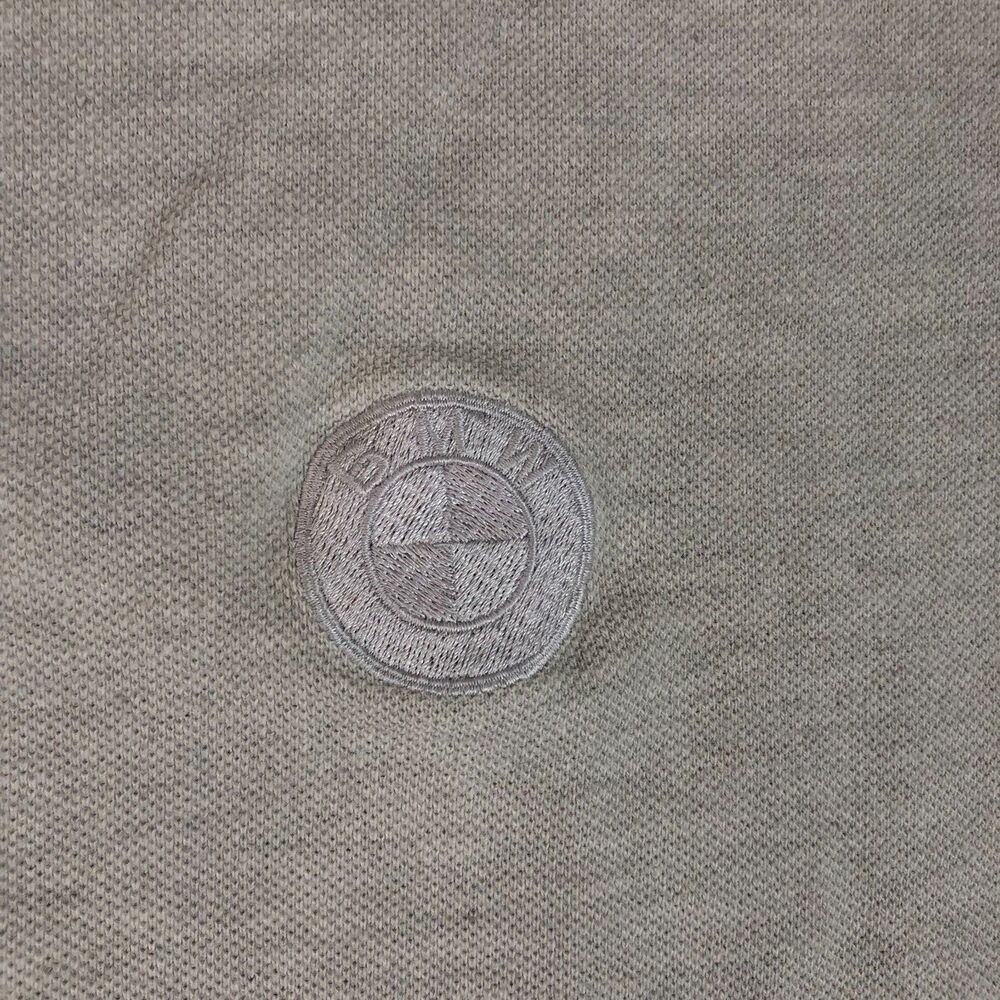 Vintage Lifestyle Bmw Shirt Mens Large Gray Polo Preppy Logo Motorsports Racing - Picture 2 of 8